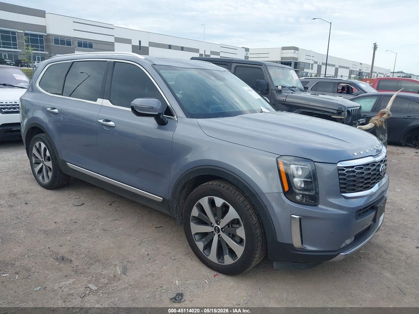 2020 Kia Telluride VIN 5XYP5DHC8LG004947 IAAI salvage auction — HAIL, Original (Texas), sold $7,300 on 2026-07-28 (photo 1)
