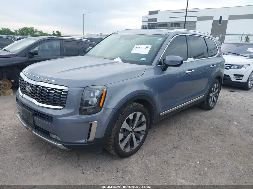 2020 Kia Telluride VIN 5XYP5DHC8LG004947 IAAI salvage auction — HAIL, Original (Texas), sold $7,300 on 2026-07-28 (photo 2)