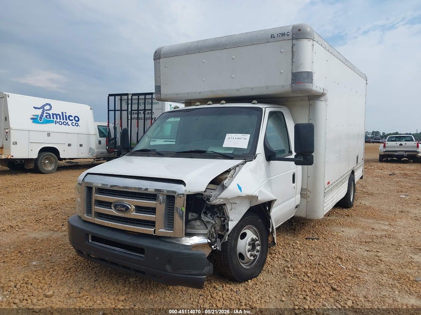 2009 Ford E-450 VIN 1FDXE45S49DA10470 IAAI salvage auction — FRONT END, Salvage (Idaho), sold $625 on 2026-07-08 (photo 2)