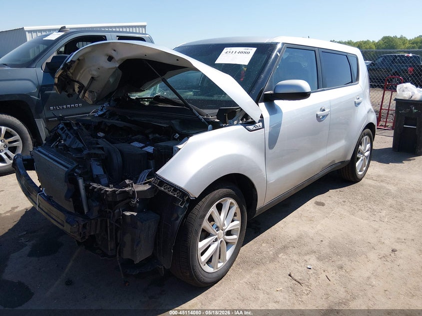 2019 Kia Soul VIN KNDJP3A52K7674544 IAAI salvage auction — FRONT END, Salvage (Ohio), sold $25 on 2026-07-28 (photo 2)