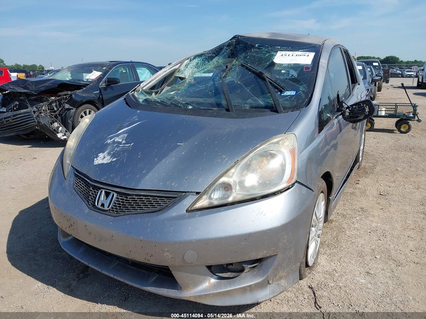 2009 Honda Fit VIN JHMGE88479S003354 IAAI salvage auction — ROLLOVER, Salvage (Texas), sold $350 on 2026-07-11 (photo 2)