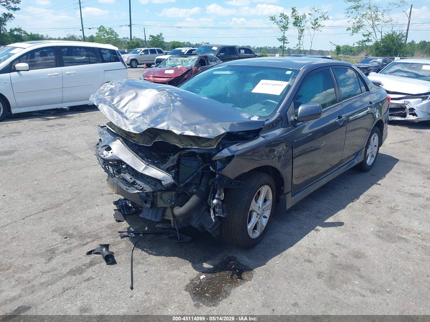 2013 Toyota Corolla VIN 5YFBU4EE6DP175793 IAAI salvage auction — FRONT END, Rebuildable (Florida), sold $825 on 2026-07-14 (photo 2)