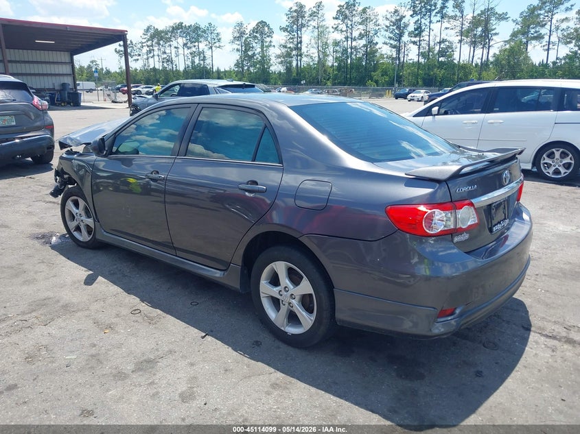 2013 Toyota Corolla VIN 5YFBU4EE6DP175793 IAAI salvage auction — FRONT END, Rebuildable (Florida), sold $825 on 2026-07-14 (photo 3)