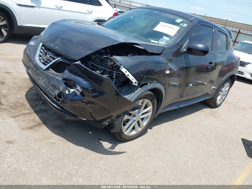 2012 Nissan Juke VIN JN8AF5MR1CT115173 IAAI salvage auction — FRONT END, Original (Texas), sold $375 on 2026-07-29 (photo 2)