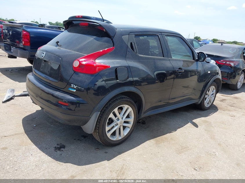 2012 Nissan Juke VIN JN8AF5MR1CT115173 IAAI salvage auction — FRONT END, Original (Texas), sold $375 on 2026-07-29 (photo 4)