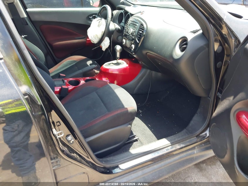 2012 Nissan Juke VIN JN8AF5MR1CT115173 IAAI salvage auction — FRONT END, Original (Texas), sold $375 on 2026-07-29 (photo 5)