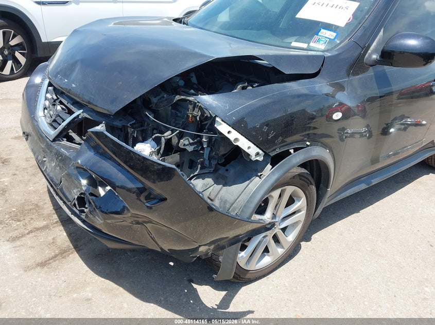 2012 Nissan Juke VIN JN8AF5MR1CT115173 IAAI salvage auction — FRONT END, Original (Texas), sold $375 on 2026-07-29 (photo 6)