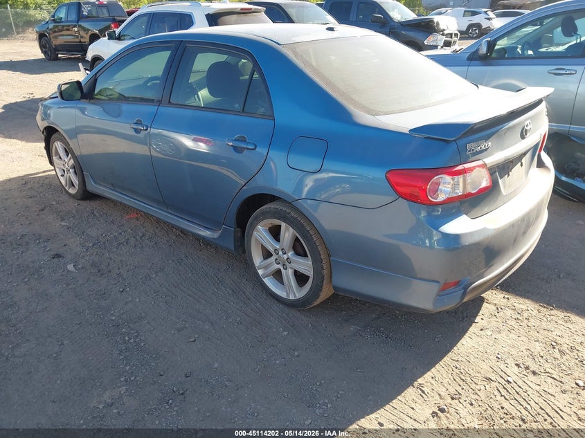 2013 Toyota Corolla VIN 5YFBU4EE4DP130870 IAAI salvage auction — FRONT END, Salvage (Alabama), sold $1,350 on 2026-07-15 (photo 3)