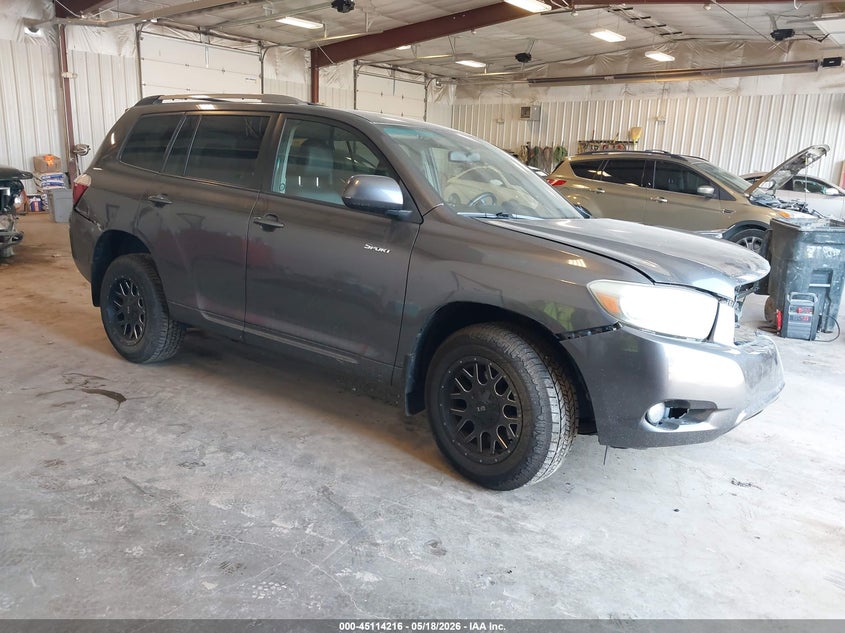 2008 Toyota Highlander VIN JTEES43A982002420 IAAI salvage auction — FRONT END, Clear (Michigan), sold $950 on 2026-07-07 (photo 1)