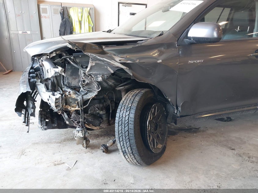2008 Toyota Highlander VIN JTEES43A982002420 IAAI salvage auction — FRONT END, Clear (Michigan), sold $950 on 2026-07-07 (photo 6)