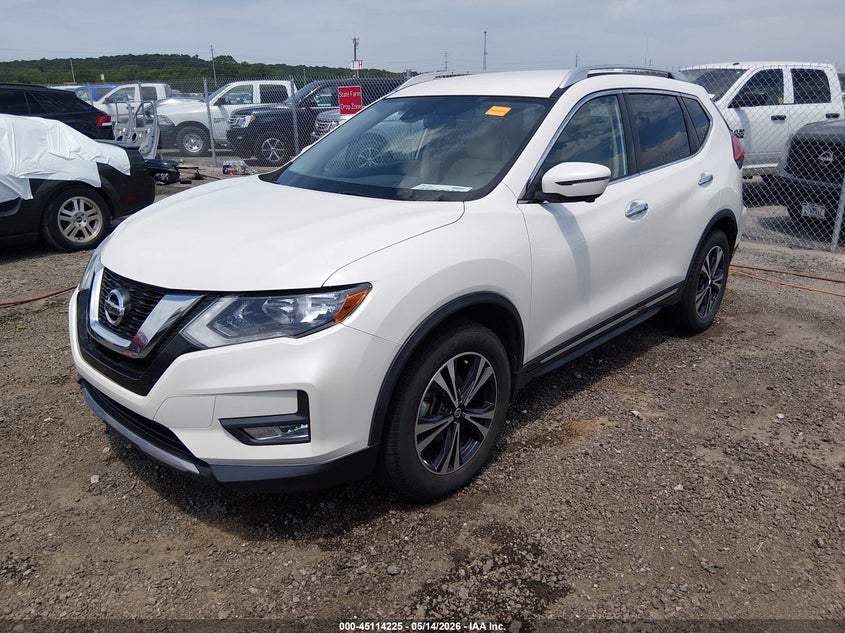 2017 Nissan Rogue VIN JN8AT2MV9HW265073 IAAI salvage auction — HAIL, Salvage Title, sold $5,600 on 2026-08-01 (photo 2)