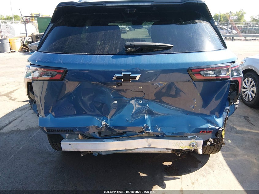 2025 Chevrolet Equinox VIN 3GNAXLEG7SL120673 IAAI salvage auction — REAR END, Salvage (North Carolina), sold $13,000 on 2026-07-29 (photo 6)