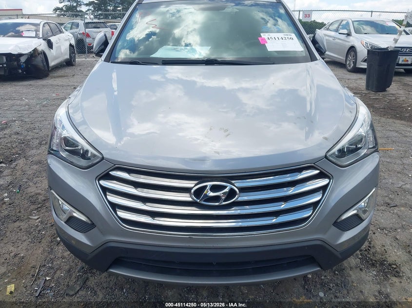 2013 Hyundai Santa fe VIN KM8SN4HF4DU027190 IAAI salvage auction — FRONT END, Salvage (Georgia), sold $1,300 on 2026-07-08 (photo 6)