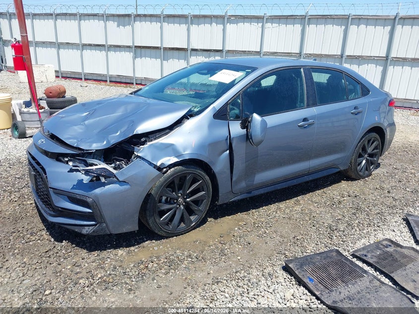 2024 Toyota Corolla VIN 5YFS4MCEXRP173488 IAAI salvage auction — LEFT FRONT, Salvage (Georgia), sold $4,850 on 2026-07-20 (photo 2)