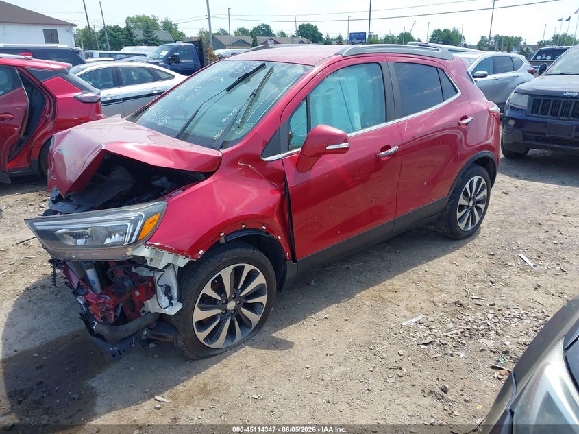 2017 Buick Encore VIN KL4CJFSBXHB041354 IAAI salvage auction — FRONT END, Salvage Title, sold $300 on 2026-07-15 (photo 2)