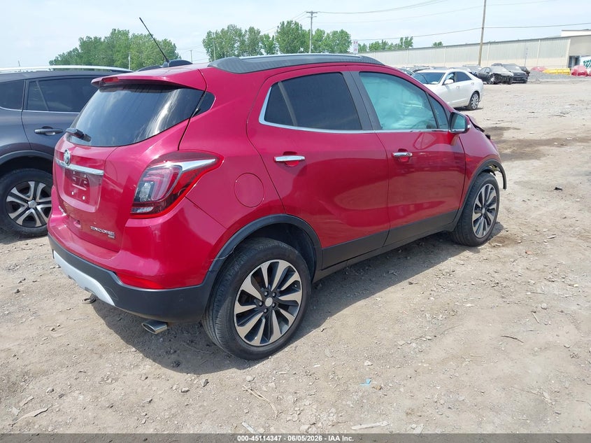 2017 Buick Encore VIN KL4CJFSBXHB041354 IAAI salvage auction — FRONT END, Salvage Title, sold $300 on 2026-07-15 (photo 4)