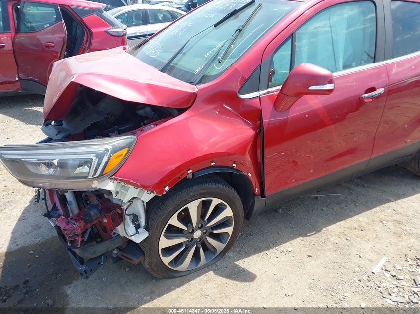 2017 Buick Encore VIN KL4CJFSBXHB041354 IAAI salvage auction — FRONT END, Salvage Title, sold $300 on 2026-07-15 (photo 6)