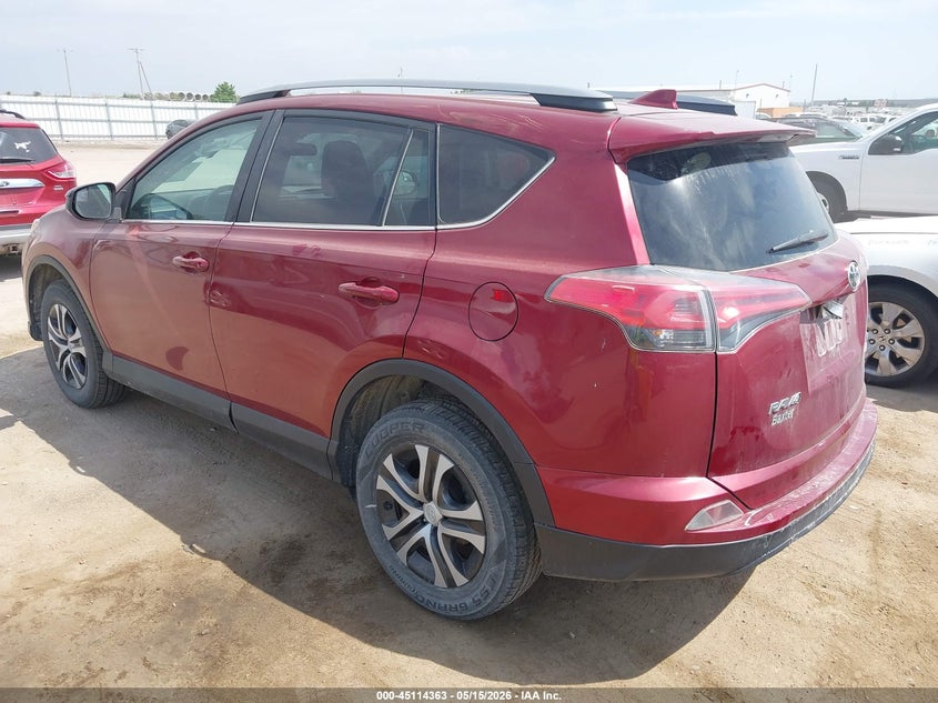 2018 Toyota Rav 4 VIN 2T3BFREV6JW749768 IAAI salvage auction — FRONT END, Salvage (Nebraska), sold $3,250 on 2026-07-11 (photo 3)