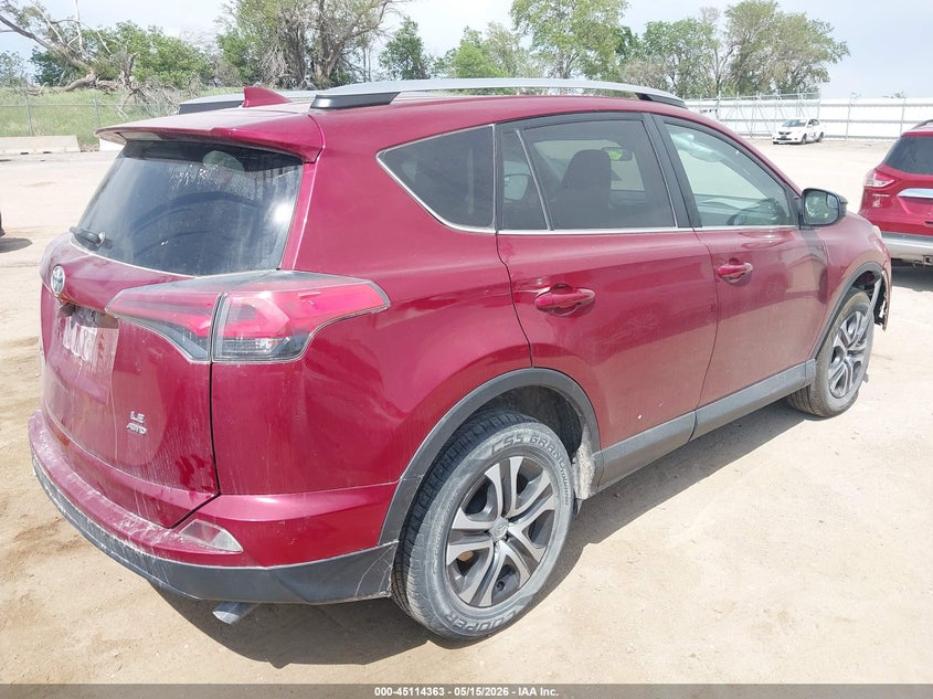 2018 Toyota Rav 4 VIN 2T3BFREV6JW749768 IAAI salvage auction — FRONT END, Salvage (Nebraska), sold $3,250 on 2026-07-11 (photo 4)