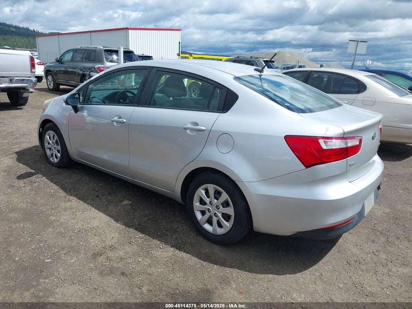 2016 Kia Rio VIN KNADM4A39G6697212 IAAI salvage auction — FRONT END, Salvage (Oregon), sold $750 on 2026-07-17 (photo 3)