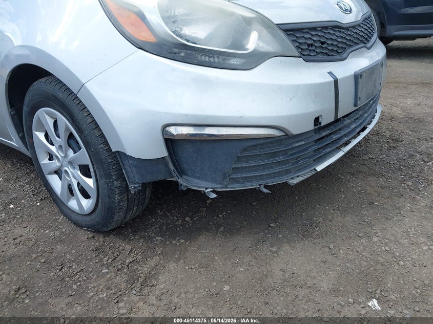 2016 Kia Rio VIN KNADM4A39G6697212 IAAI salvage auction — FRONT END, Salvage (Oregon), sold $750 on 2026-07-17 (photo 6)