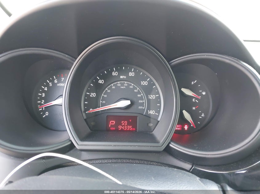 2016 Kia Rio VIN KNADM4A39G6697212 IAAI salvage auction — FRONT END, Salvage (Oregon), sold $750 on 2026-07-17 (photo 7)