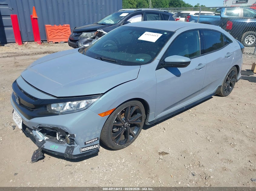 2018 Honda Civic VIN SHHFK7G41JU224532 IAAI salvage auction — FRONT END, Salvage Title, sold $3,300 on 2026-07-28 (photo 2)