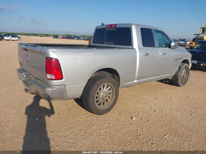 2013 Ram 1500 VIN 1C6RR6GT6DS645043 IAAI salvage auction — SIDE, Salvage Title, sold $1,550 on 2026-08-21 (photo 4)