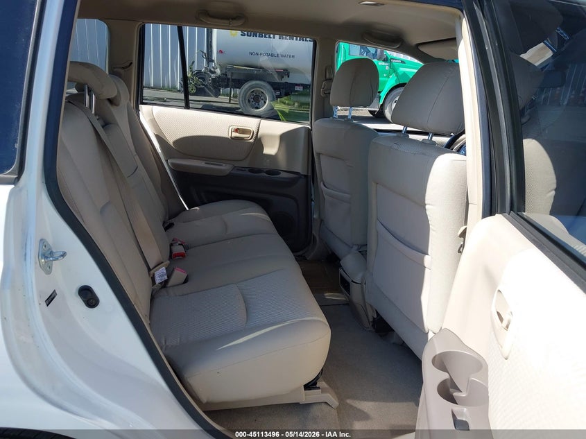 2004 Toyota Highlander VIN JTEGP21A040004659 IAAI salvage auction — LEFT SIDE, Salvage (California), sold $1,250 on 2026-07-09 (photo 8)