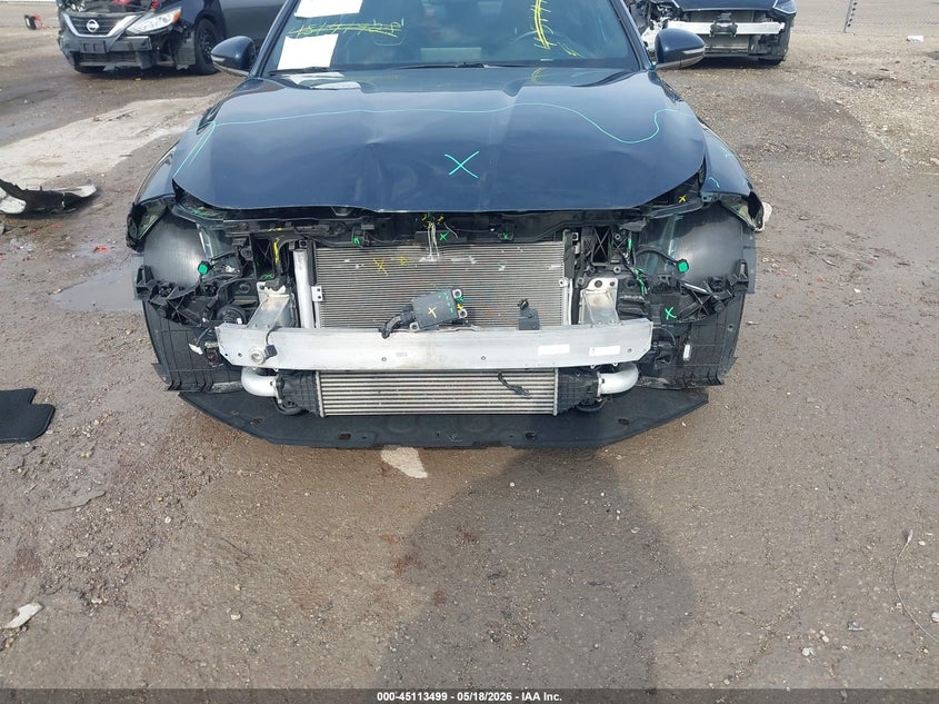 2023 Genesis G70 VIN KMTG34TA0PU106339 IAAI salvage auction — FRONT END, Salvage (Wisconsin), sold $5,800 on 2026-07-07 (photo 6)
