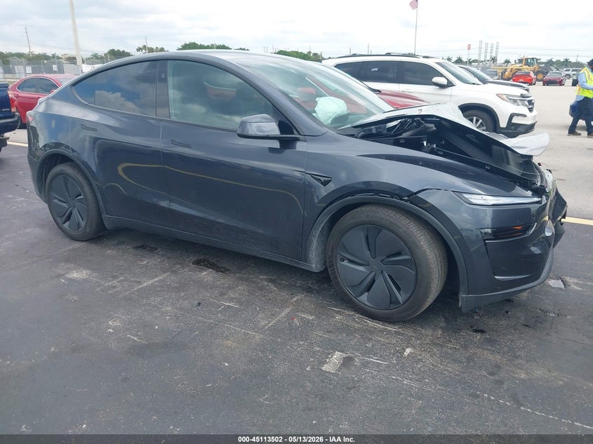 2026 Tesla Model y VIN 7SAYGDED5TA647114 IAAI salvage auction — FRONT END, Rebuildable (Florida), sold $16,050 on 2026-07-09 (photo 1)