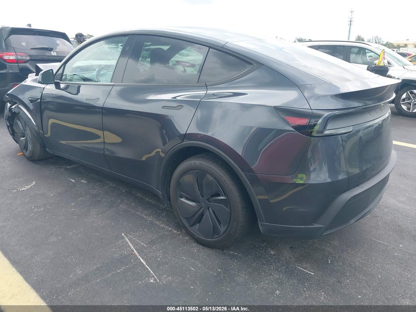 2026 Tesla Model y VIN 7SAYGDED5TA647114 IAAI salvage auction — FRONT END, Rebuildable (Florida), sold $16,050 on 2026-07-09 (photo 3)