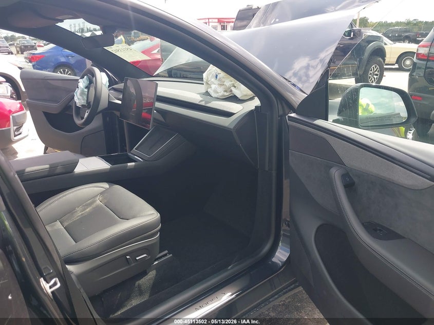 2026 Tesla Model y VIN 7SAYGDED5TA647114 IAAI salvage auction — FRONT END, Rebuildable (Florida), sold $16,050 on 2026-07-09 (photo 5)