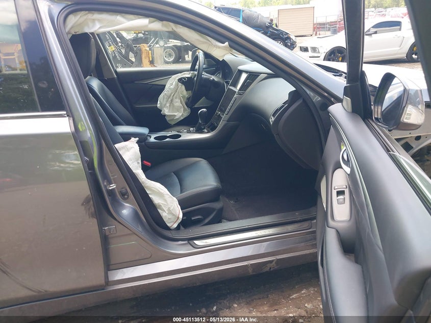 2017 Infiniti Q50 VIN JN1EV7AP0HM738934 IAAI salvage auction — RIGHT SIDE, Salvage (Georgia), sold $1,750 on 2026-07-10 (photo 5)