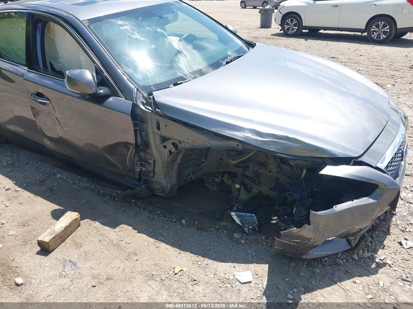 2017 Infiniti Q50 VIN JN1EV7AP0HM738934 IAAI salvage auction — RIGHT SIDE, Salvage (Georgia), sold $1,750 on 2026-07-10 (photo 6)