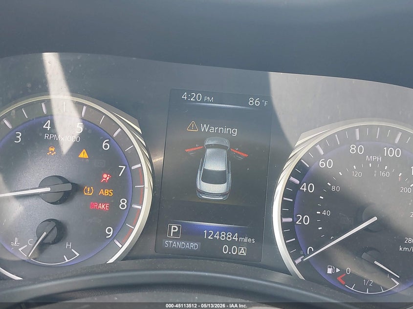 2017 Infiniti Q50 VIN JN1EV7AP0HM738934 IAAI salvage auction — RIGHT SIDE, Salvage (Georgia), sold $1,750 on 2026-07-10 (photo 7)