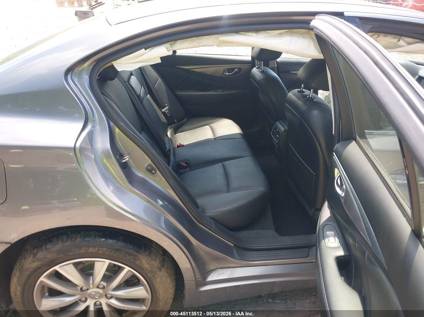 2017 Infiniti Q50 VIN JN1EV7AP0HM738934 IAAI salvage auction — RIGHT SIDE, Salvage (Georgia), sold $1,750 on 2026-07-10 (photo 8)