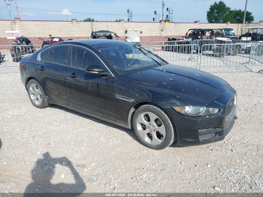 2017 Jaguar Xe VIN SAJAR4BG6HA946932 IAAI salvage auction — FRONT END, Salvage (Missouri), sold $975 on 2026-08-03 (photo 1)