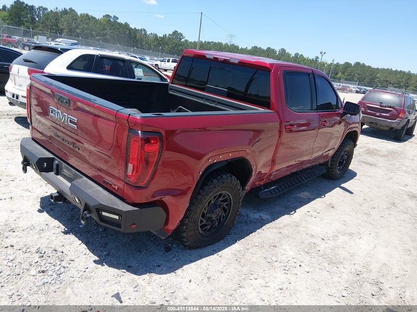 2022 Gmc SIERRA VIN 3GTUUEET2NG612628 IAAI salvage auction — RIGHT SIDE, Salvage (Georgia), sold $19,600 on 2026-07-31 (photo 4)
