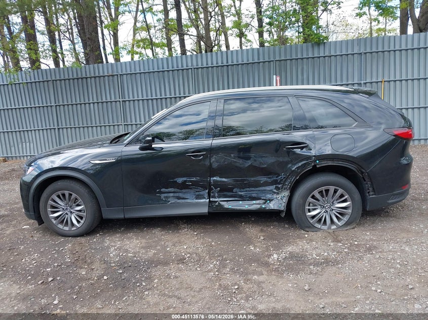 2025 Mazda Cx-90 VIN JM3KKBHA0S1235613 IAAI salvage auction — SIDE, Salvage (New Jersey), sold $13,600 on 2026-07-11 (photo 6)
