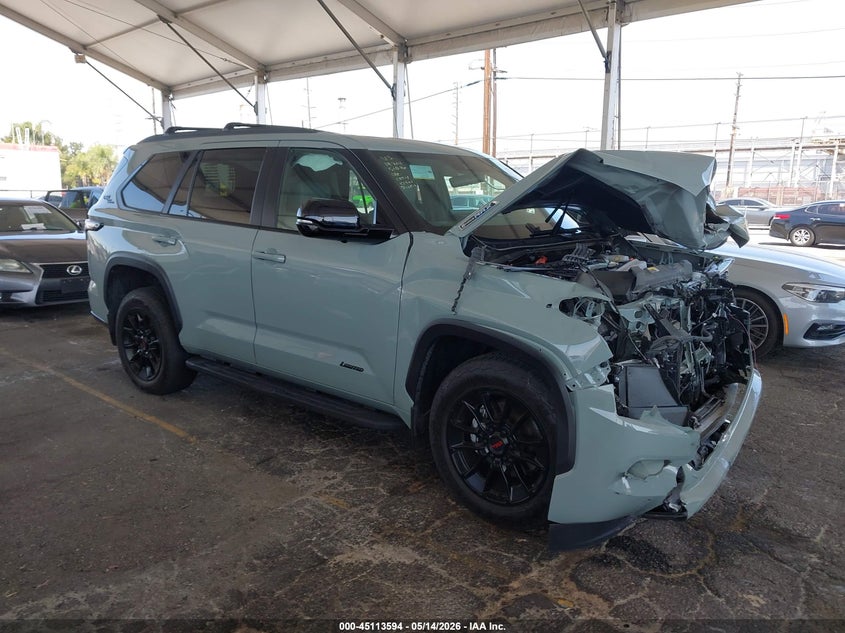 2025 Toyota Sequoia VIN 7SVAAABAXSX061028 — IAAI salvage auction photo