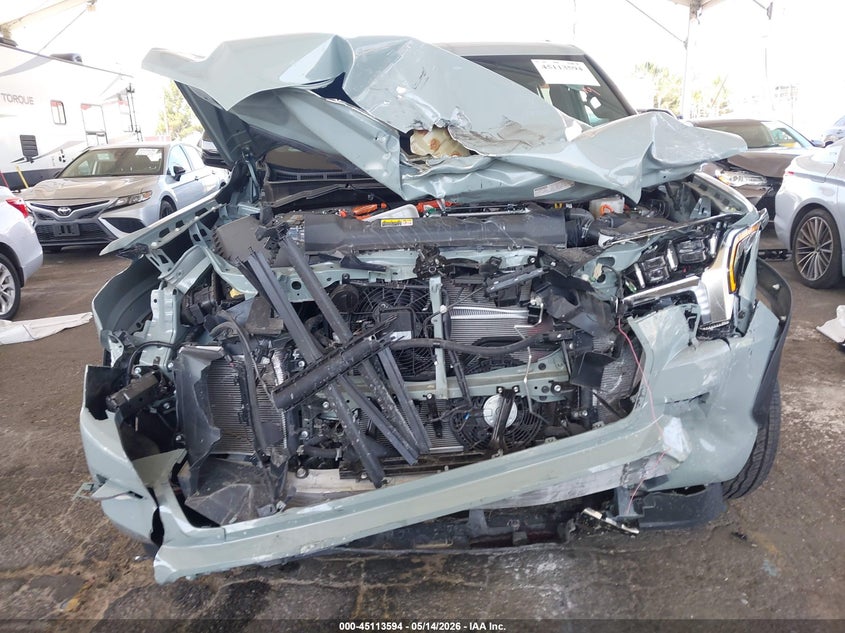 2025 Toyota Sequoia VIN 7SVAAABAXSX061028 IAAI salvage auction — FRONT END, Salvage (California), sold $25,000 on 2026-08-04 (photo 6)