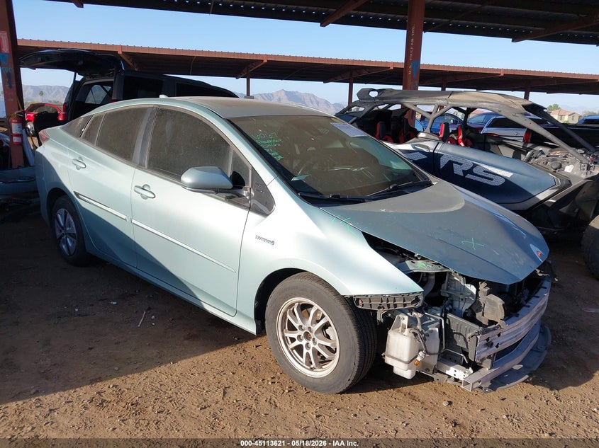 2017 Toyota Prius VIN JTDKARFU8H3037280 IAAI salvage auction — FRONT END, Salvage (Arizona), sold $3,350 on 2026-07-07 (photo 1)