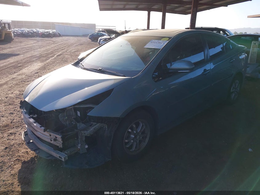 2017 Toyota Prius VIN JTDKARFU8H3037280 IAAI salvage auction — FRONT END, Salvage (Arizona), sold $3,350 on 2026-07-07 (photo 2)