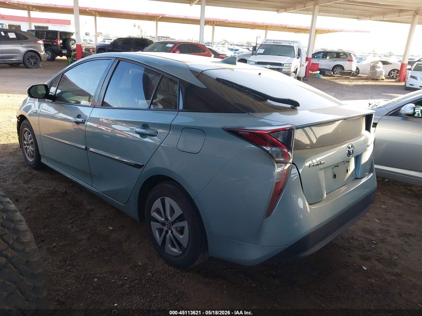 2017 Toyota Prius VIN JTDKARFU8H3037280 IAAI salvage auction — FRONT END, Salvage (Arizona), sold $3,350 on 2026-07-07 (photo 3)
