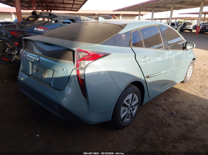 2017 Toyota Prius VIN JTDKARFU8H3037280 IAAI salvage auction — FRONT END, Salvage (Arizona), sold $3,350 on 2026-07-07 (photo 4)