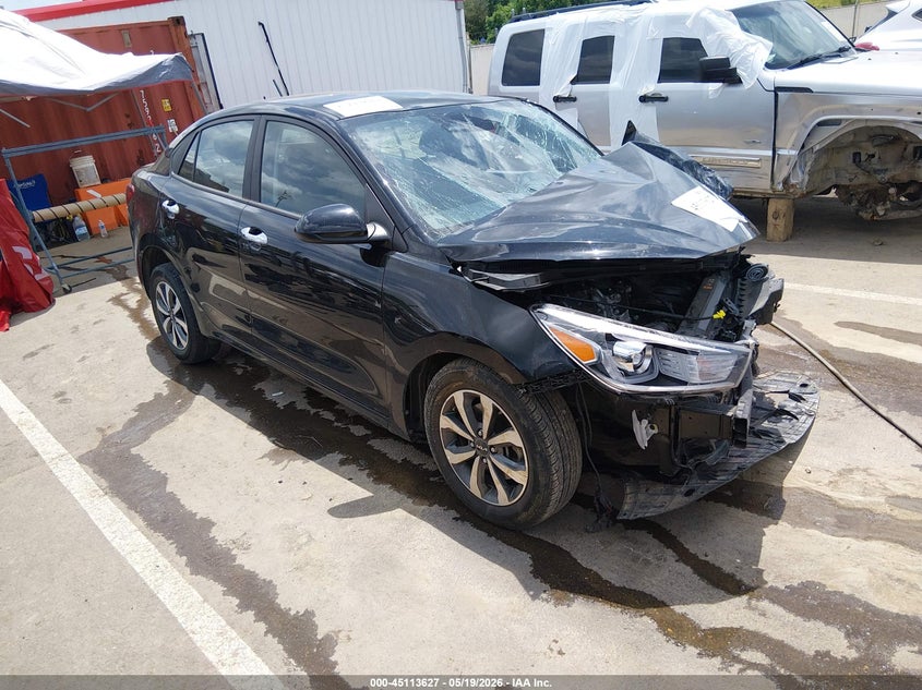 2023 Kia Rio VIN 3KPA24AD5PE548374 IAAI salvage auction — LEFT FRONT, Salvage (Mississippi), sold $450 on 2026-09-17 (photo 1)