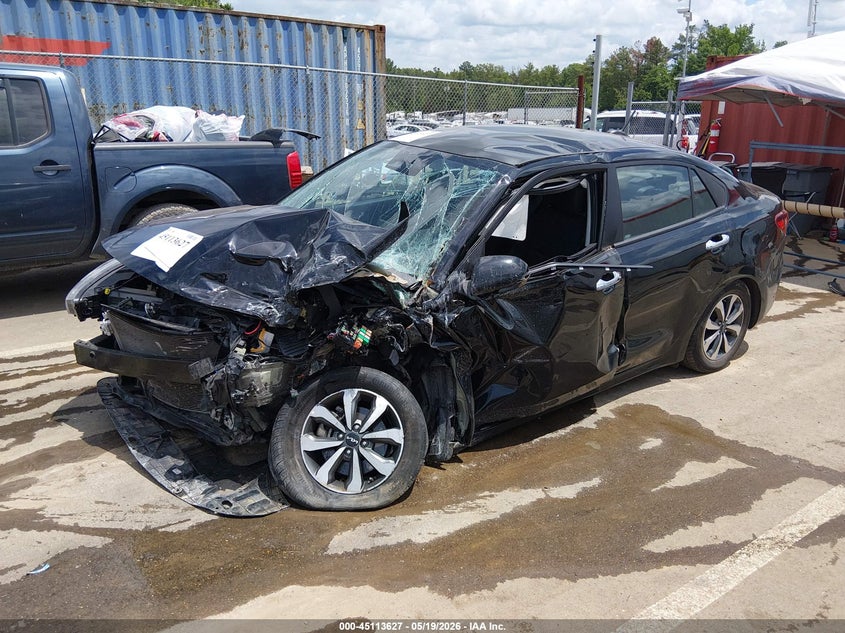 2023 Kia Rio VIN 3KPA24AD5PE548374 IAAI salvage auction — LEFT FRONT, Salvage (Mississippi), sold $450 on 2026-09-17 (photo 2)