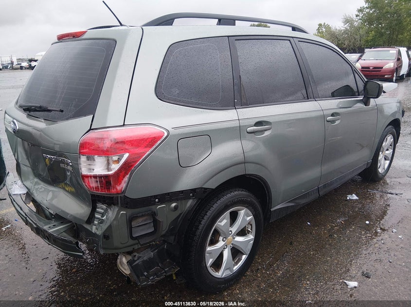 2015 Subaru Forester VIN JF2SJABC6FH422885 IAAI salvage auction — FRONT END, Salvage (Colorado), sold $950 on 2026-07-07 (photo 4)