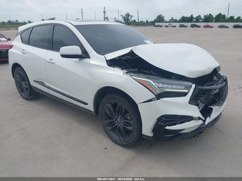 2020 Acura Rdx VIN 5J8TC1H64LL012319 IAAI salvage auction — FRONT END, Salvage (Texas), sold $8,050 on 2026-07-10 (photo 1)
